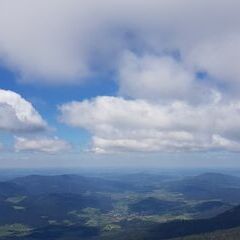 Verortung via Georeferenzierung der Kamera: Aufgenommen in der Nähe von Okres Klatovy, Tschechien in 1700 Meter